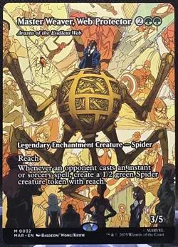 Master Weaver, Web Protector #32 Marvel's Spider-Man Borderless Regular Mythic - Image 1