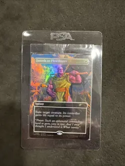 Swords to Plowshares (Borderless) (Magazine Insert) Media Promos Foil Sealed - Image 1
