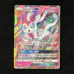 The Pokemon Company Sylveon GX 92a/145 Sun & Moon Holo GX Alternate Art - Image 1