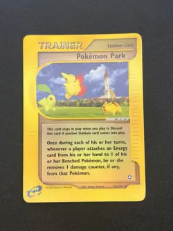 Pokemon Park 131/147 Aquapolis Reverse Holo - Image 1