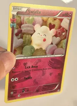 SWIRLIX Generation XY Series POKEMON Reverse Holo 2016 Trading Card RC19/RC32 LP - Image 2