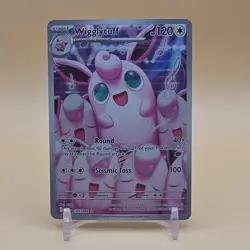 Pokemon TCG Wigglytuff 105/094 Phantasmal Flames Holo Rare 120HP - Image 1