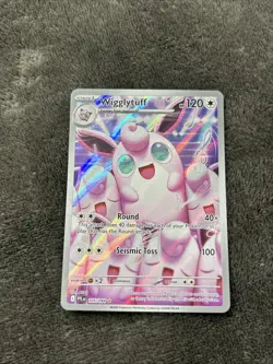 Pokemon TCG Phantasmal Flames Wigglytuff Illustration Rare Holo 105/094 - Image 1