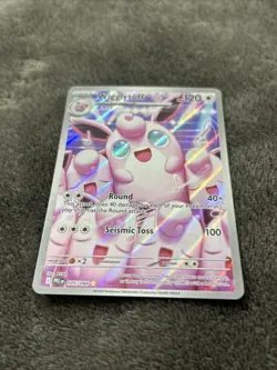 Pokemon TCG Phantasmal Flames Wigglytuff Illustration Rare Holo 105/094 - Image 2