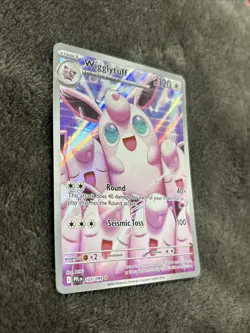 Pokemon TCG Phantasmal Flames Wigglytuff Illustration Rare Holo 105/094 - Image 4