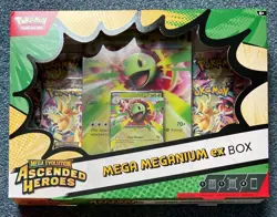 Pokemon Mega Evolution Ascended Heroes - Mega Meganium Ex Box New And Sealed - Image 1