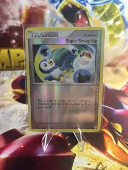 Pokemon TCG Super Scoop Up 115/130 Diamond & Pearl Uncommon Reverse Holo Card - Image 1