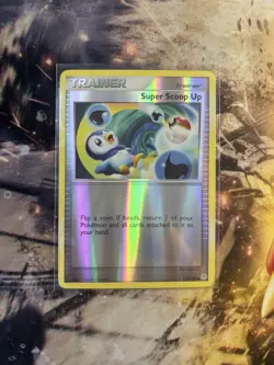 Pokemon TCG Super Scoop Up 115/130 Diamond & Pearl Uncommon Reverse Holo Card - Image 3