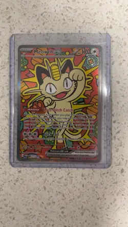 pokemon perfect order meowth ex 121/088 - Image 1