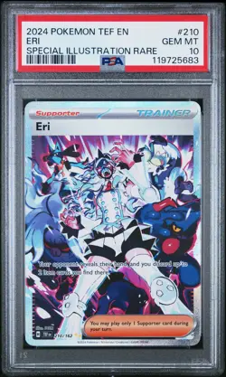 Eri Pokemon Tef En-Temporal Forces 210 NM PSA 10 - Image 1