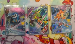 Pokemon TCG First Partners Promo Turtwig Chimchar Piplup - Image 1