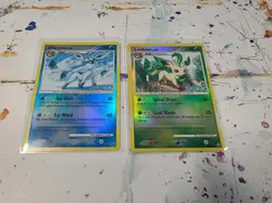 Pokemon TCG Platinum Leafeon 24/100 & Glaceon 20/100 HoloBurger King Promo - Image 1