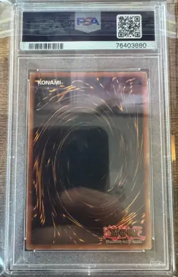 2002 Yu-Gi-Oh! PSV-Pharaoh's Servant #030 Ceasefire PSA 7 NEAR MINT - Image 2