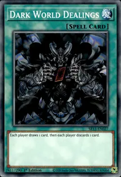 Dark World Dealings - 1st Edition SR13-EN027 - NM - YuGiOh - Image 1