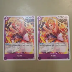 2X One Piece Nami (070) (OP09-070/229) OP09 Emperors in the New World NM TCG CCG - Image 1