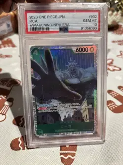 One Piece 2023 Japanese Pica OP05-032 Awakening/New Era PSA 10 - Image 1