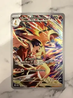 Pokemon TCG| Ethans Typhlosion 190/182 Illustration Rare-Destined Rivals NM - Image 1