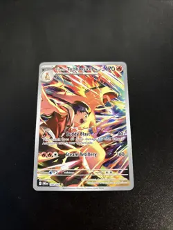 Pokemon TCG Ethans Typhlosion Card Illustration Rare, Destined Rivals 190/182 Nm - Image 1