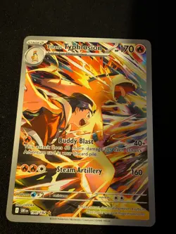Pokemon TCG Ethans Typhlosion Destined Rivals 190/182 Illustration Rare Card Nm - Image 1