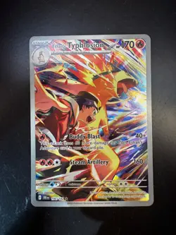 Ethans Typhlosion Illustration Rare Sv10:Destined Rivals 190/182 Pokemon TCG NM - Image 3