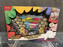 Pokemon Mega Evolution Ascended Heroes Premium Poster Collection Gardevoir Box - Image 1