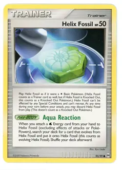 Helix Fossil 93/99 Arceus Pokemon Card - Image 1