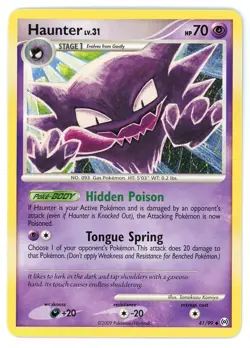 Haunter 41/99 Arceus Pokemon Card - Image 1