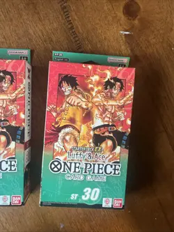 Two Bandai One Piece Card Game Starter Deck EX Luffy & Ace ST-30 English - Image 3