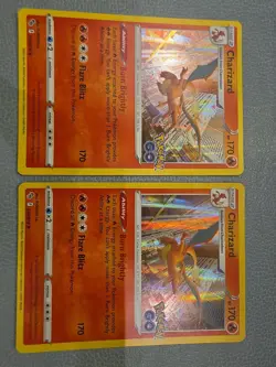 Pokemon TCG Charizard Pokemon Go 010/078 Rare Holo Card (Only 1) - Image 1