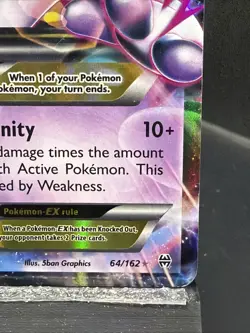 Pokemon Card - M Mewtwo EX XY BREAKthrough 64/162 Ultra Rare - Image 4