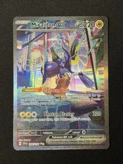 Pokemon TCG Miraidon EX Scarlet & Violet Base Set Holo Card 244/198 NM - Image 1
