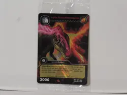 DKT1-001/004 ALPHA ACROCANTHOSAURUS Dinosaur King Rare Embossed Trading Card - Image 1
