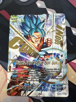 Dragon Ball Super Card Game Son Goku Super Saiyan Blue Son Goku BT1-030 - Image 1