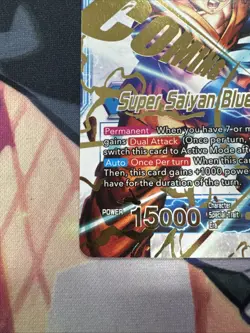 Dragon Ball Super Card Game Son Goku Super Saiyan Blue Son Goku BT1-030 - Image 5