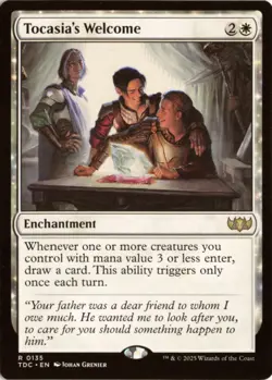 Tocasia's Welcome 135 TDC Commander: Tarkir: Dragonstorm NM - Image 1