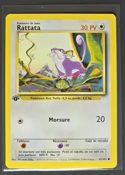 Pokemon TCG 1st Edition French Base Set Lot Of 10 Cards Vintage 1999 WOTC - Image 5