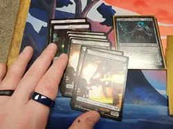 MtG Necron Dynasties Warhammer 40k Commander Deck W/Dragon Sleeves - Image 4