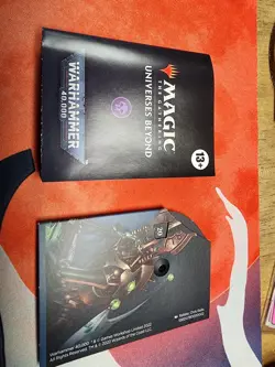MtG Necron Dynasties Warhammer 40k Commander Deck W/Dragon Sleeves - Image 5