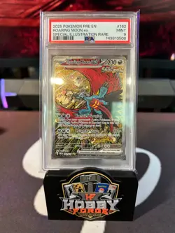 2025 Pokemon TCG Roaring Moon ex #162 SIR! PSA 9! - Image 1