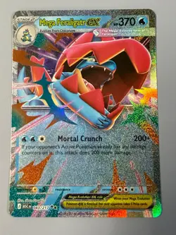 Mega Feraligatr ex 043/217 Pokemon Ascended Heroes - NM/M - Image 1