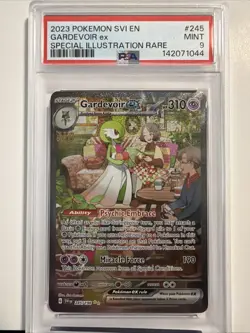2023 POKEMON SVI EN-SCARLET & VIOLET #245 GARDEVOIR EX PSA 9 - Image 1