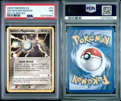 2005 POKEMON EX DELTA SPECIES 70 HOLON'S MAGNEMITE NEAR MINT PSA 7 - Image 3