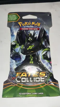 Pokemon TCG XY Fates Collide Sleeved Booster Pack SEALED - Image 1
