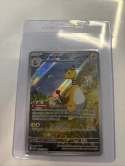 Pokemon TCG Ampharos #90/86 Holo Rare Chaos Rising - Image 1
