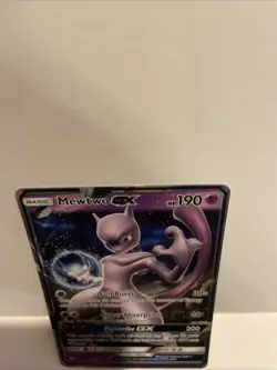 Mewtwo GX 39/73 Shining Legends Ultra Rare Holo Pokemon 2017 LP - Image 4