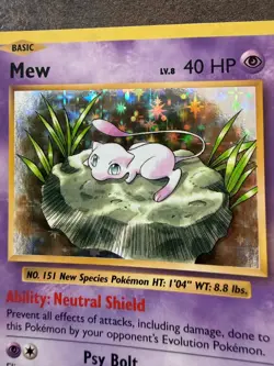 Pokemon Mew 53/108 XY Evolutions Ultra Rare Holo - Near Mint-Mint Boosterfrisch - Image 2