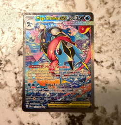 Mega Greninja EX 116/086 BREAKpoint Full Art Holo Ultra Rare 350 HP Eng - Image 1