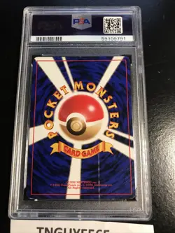 1997 Pokemon Japanese Rocket Gang 006 Dark Charizard Holo Team 6 PSA 4 - Image 3