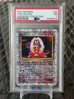 Pokemon Legendary Collection Reverse Jynx #26/110 PSA 7 NM - Image 1