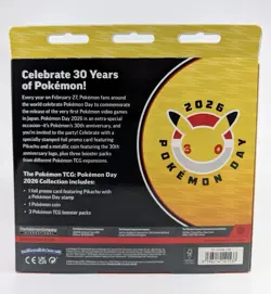 Pokemon TCG: Pokemon Day 2026 Collection Box - 30th Anniversary (Sealed) - Image 3